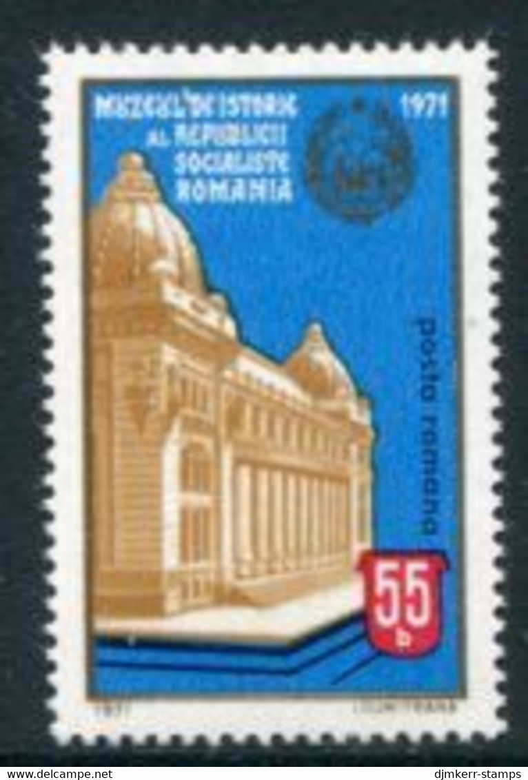 ROMANIA 1971 History Museum  MNH / **. Michel 2927 - Nuevos