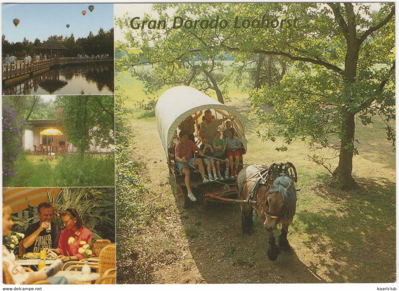 Loohorst - Gran Dorado: Paardentram, Luchtballonnen, Recreatiebungalow - Limburg / Holland - Horst