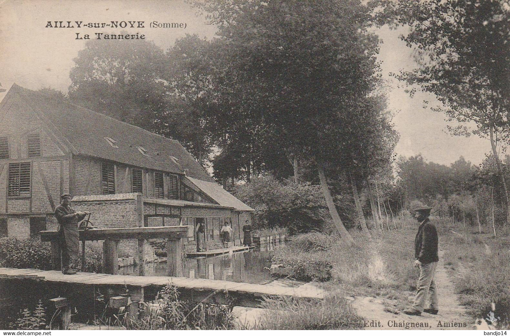 Ailly Sur Noye  - La Tannerie - Scan Recto-verso - Ailly Sur Noye