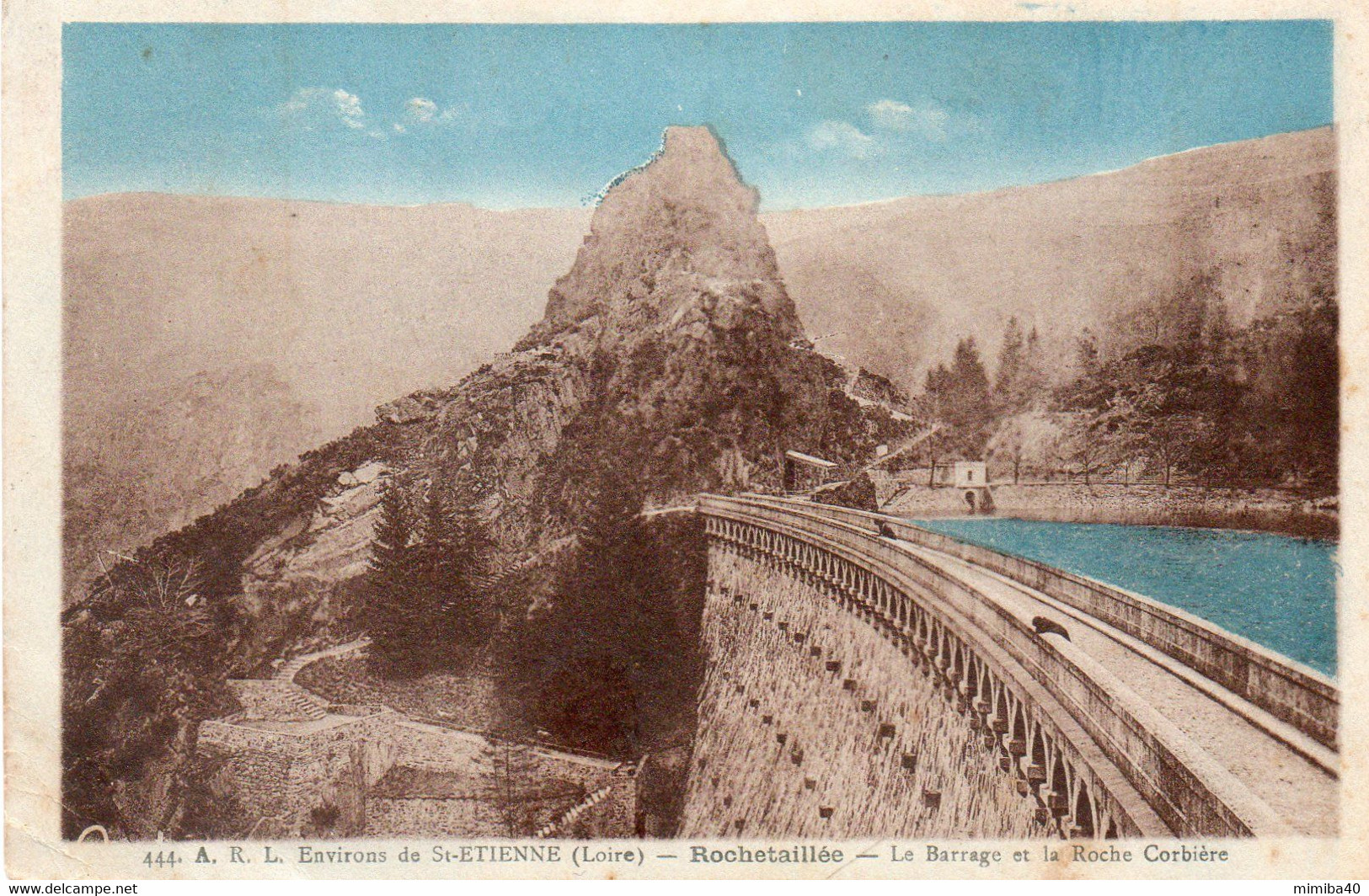 ROCHETAILLEE - Le Barrage Et La Roche Corbière - - Rochetaillee