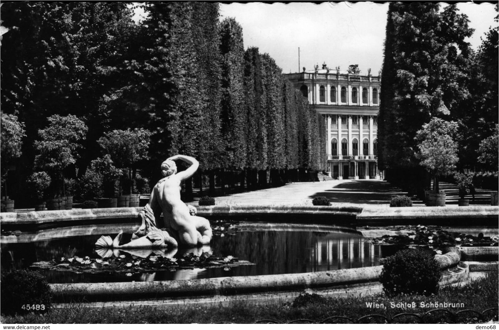 Autriche Oesterreich Wien Vienne Château De Schönbrunn 1955 - Schloss Schönbrunn