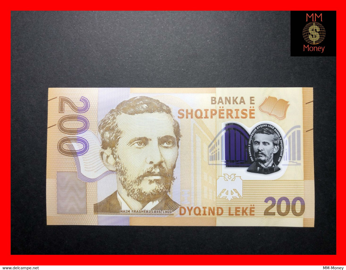 Albania  200 Leke 2017  Issued 2019  P. New   Polymer UNC - Albanië