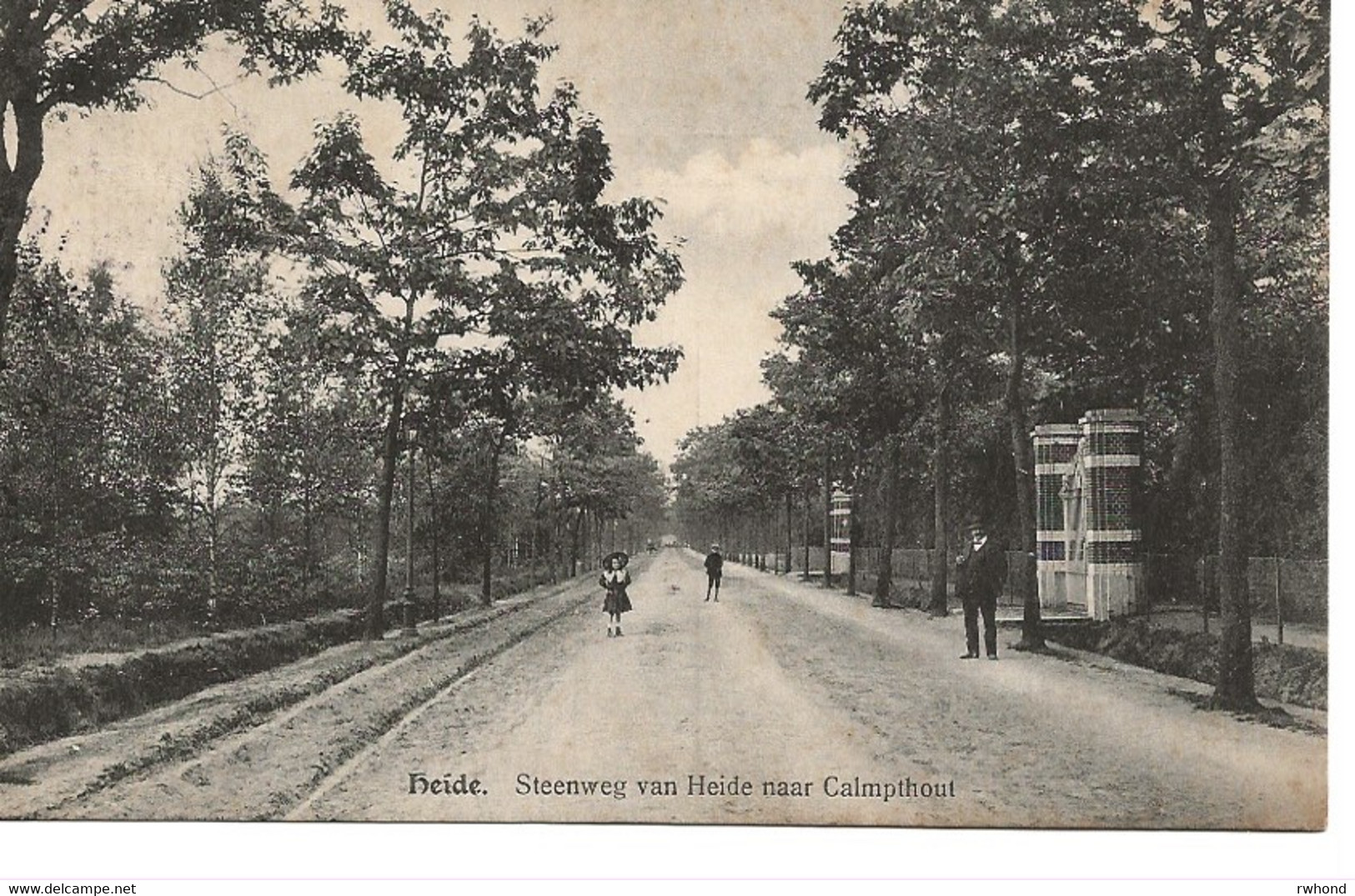 59 Calmpthout Heide Steenweg Van Heide Naar Calmpthout. Uitgave Bon Marche - Kalmthout