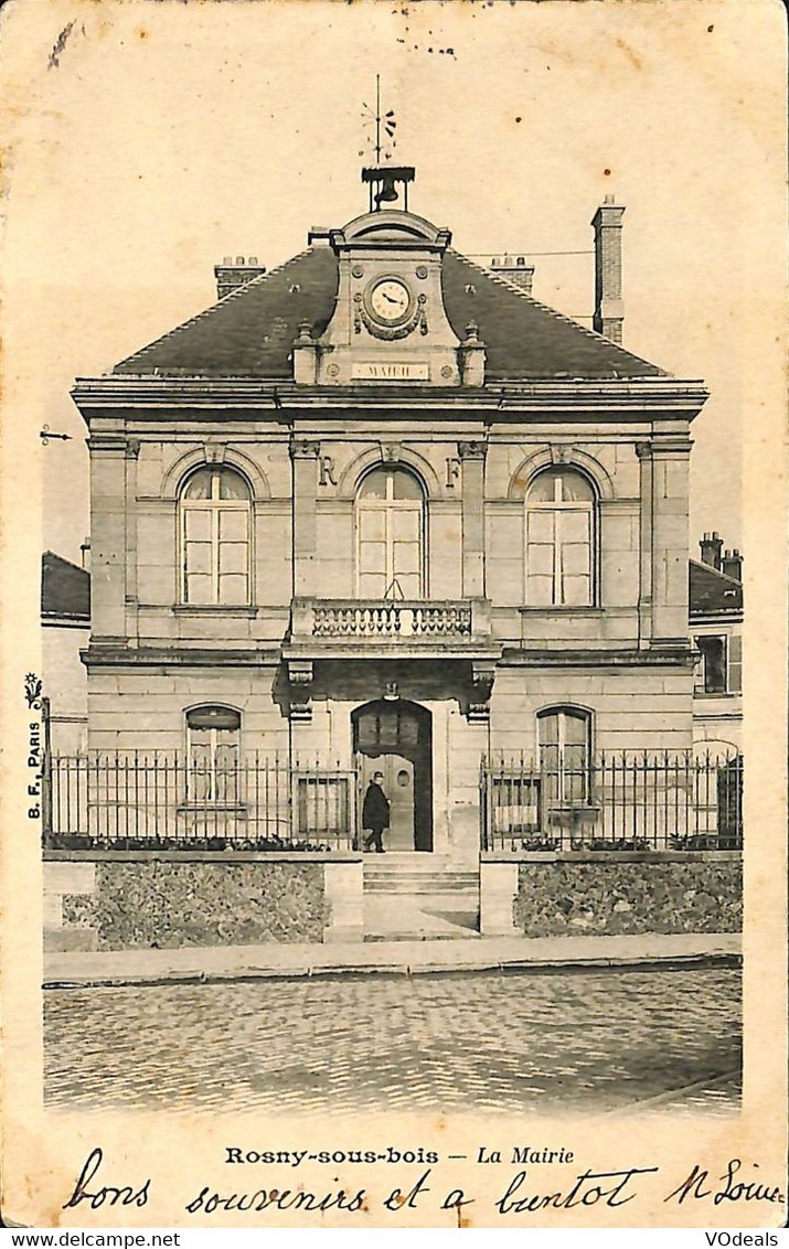 032 836 - CPA - France (93) Seine Saint Denis  - Rosny-sous-bois - La Mairie - Rosny Sous Bois