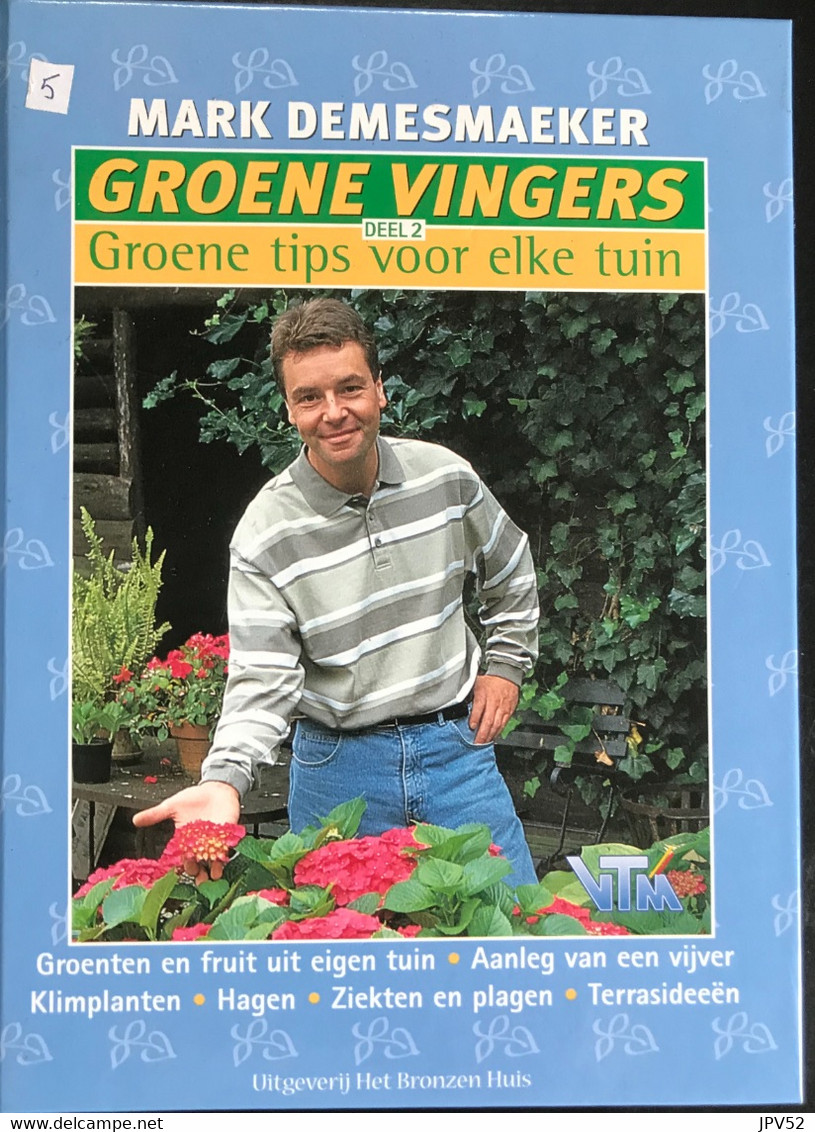 (356) Groene Vingers - 153p - 2001 - VTM - Marc Demesmaeker - Zo Goed Als Nieuw - Jardinage