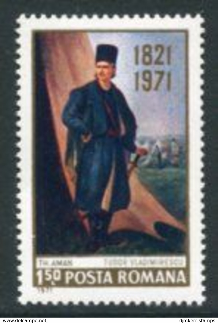 ROMANIA 1971 Vladimirescu Anniversary MNH / **. Michel 2906 - Unused Stamps
