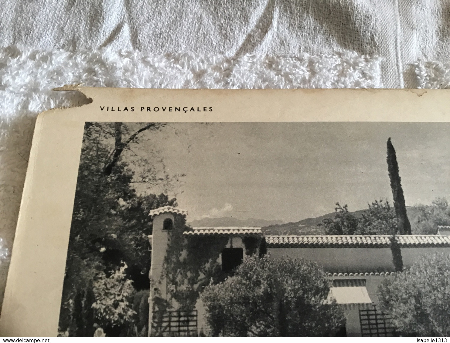 Villas Provençales Sur Carton Planche Plan De Là Maison  Le Mal Des Deux Frères à Juan-les-Pins - Architecture