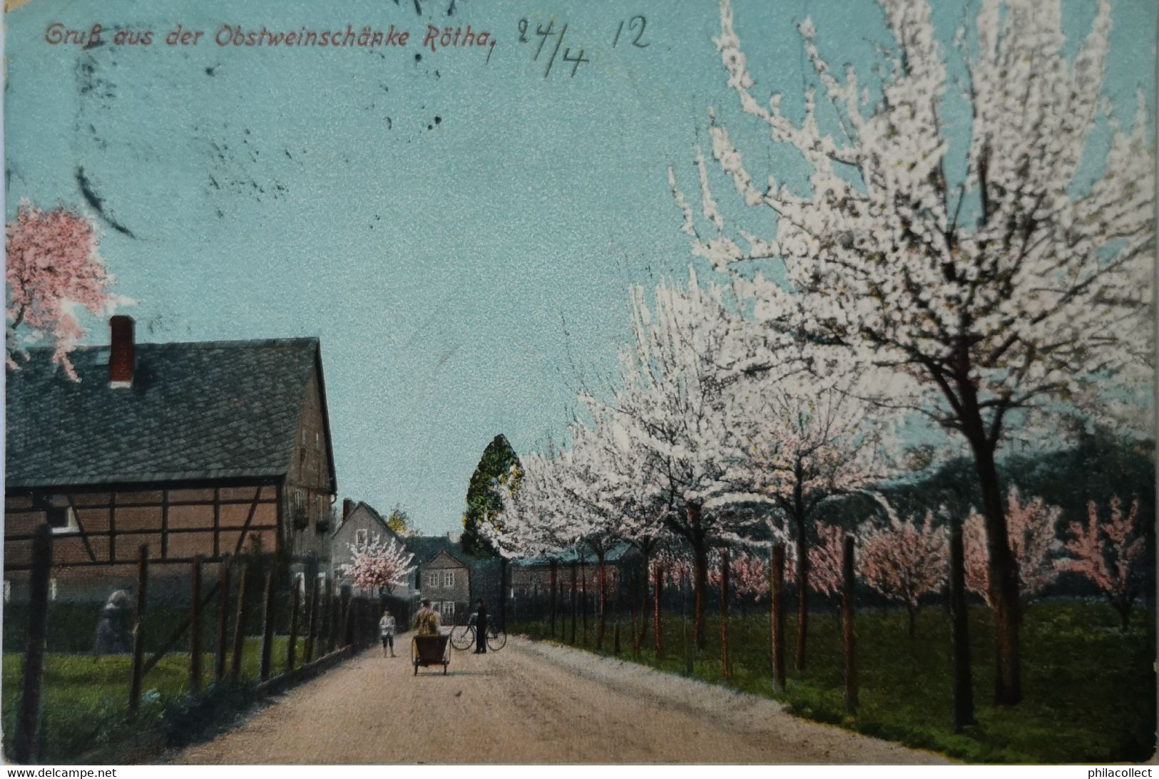 Rotha // Gruss Aus Der Obstweinschanke Rotha 1912 - Otros & Sin Clasificación