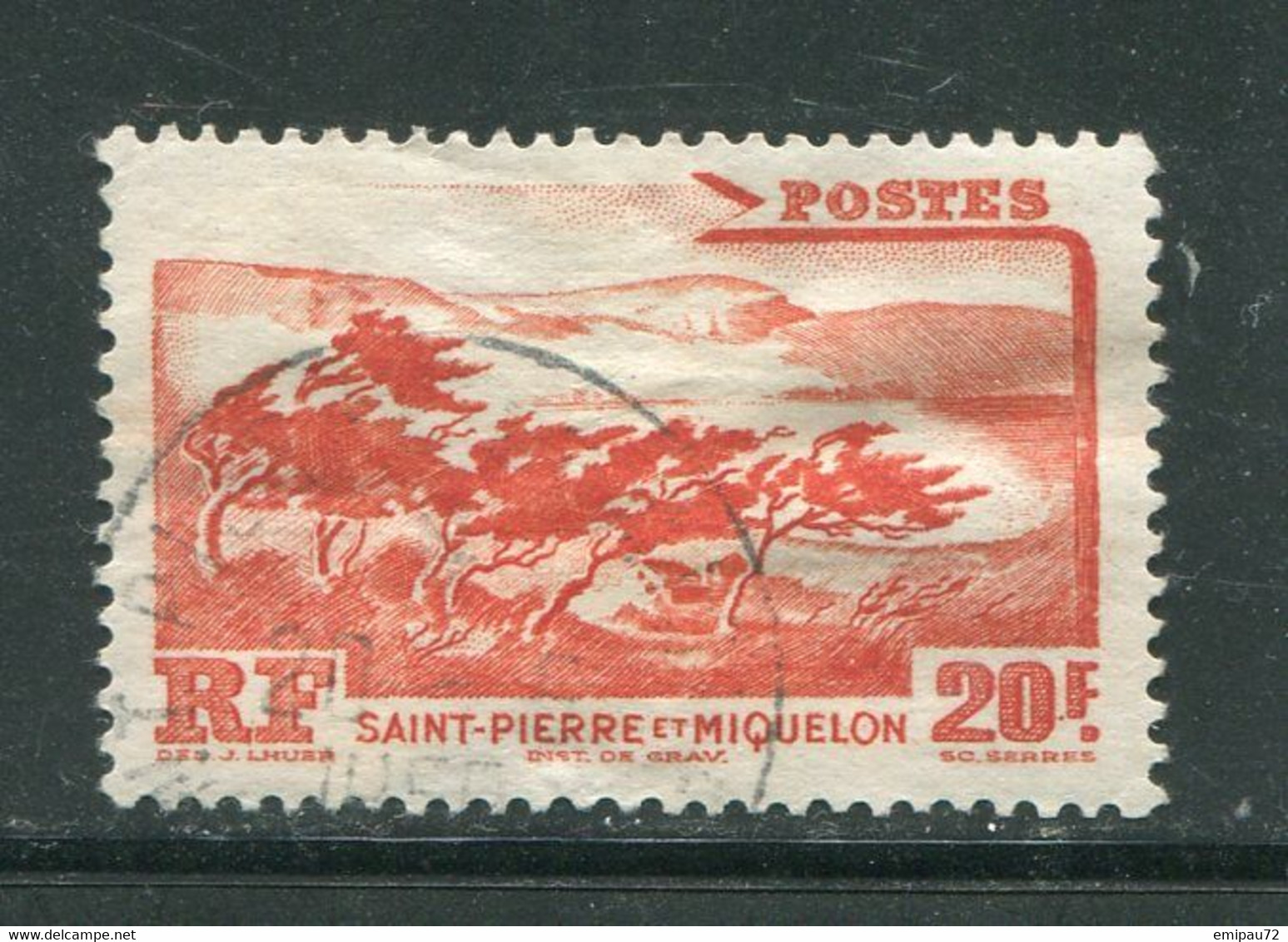 SAINT PIERRE ET MIQUELON- Y&T N°342- Oblitéré - Oblitérés