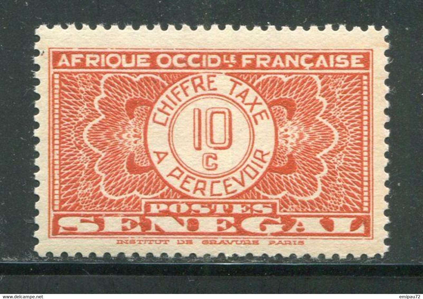 SENEGAL- Taxe Y&T N°23- Neuf Sans Gomme - Timbres-taxe