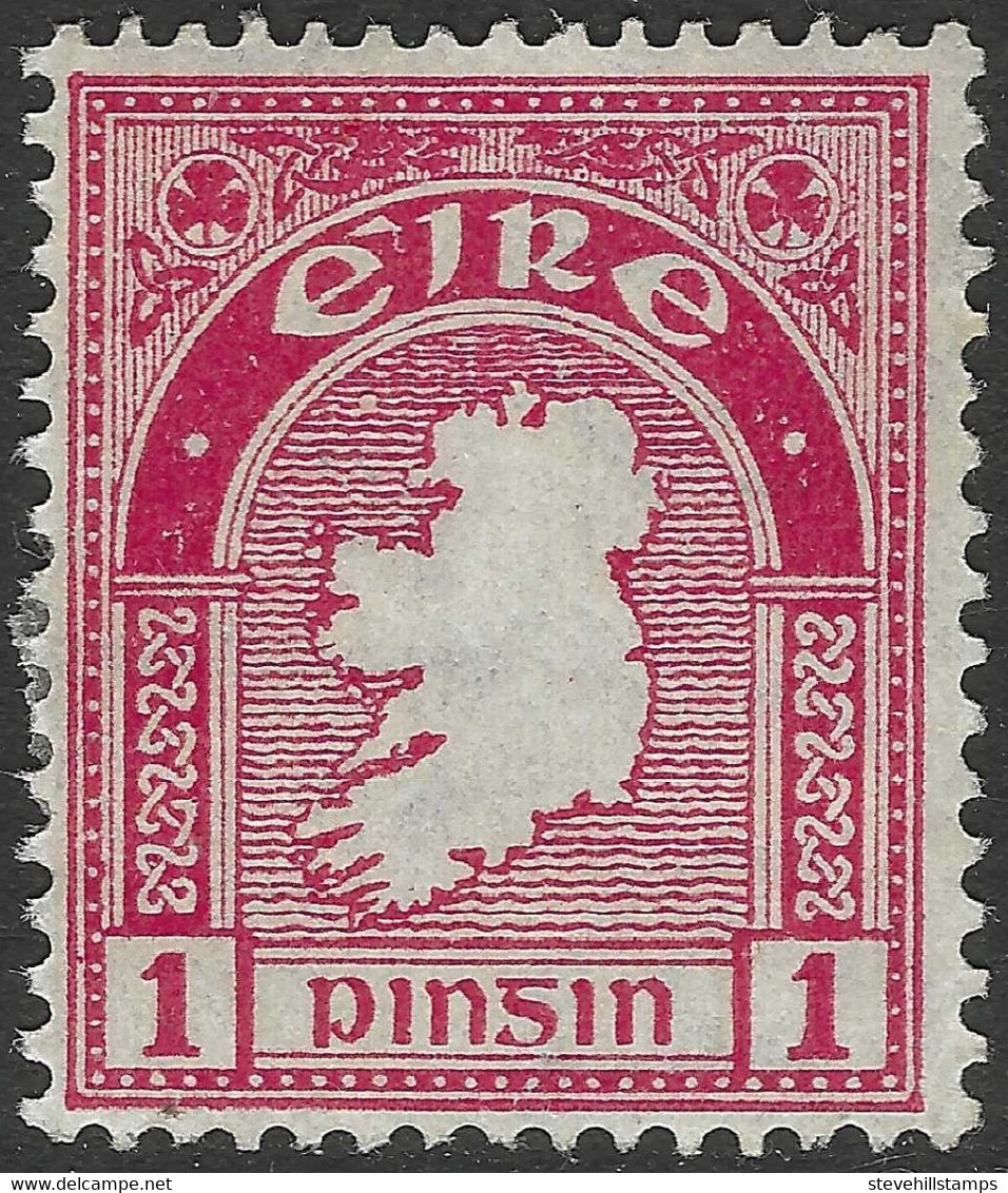 Ireland. 1922-34 Definitives. 1d MH. SG 72 - Nuovi