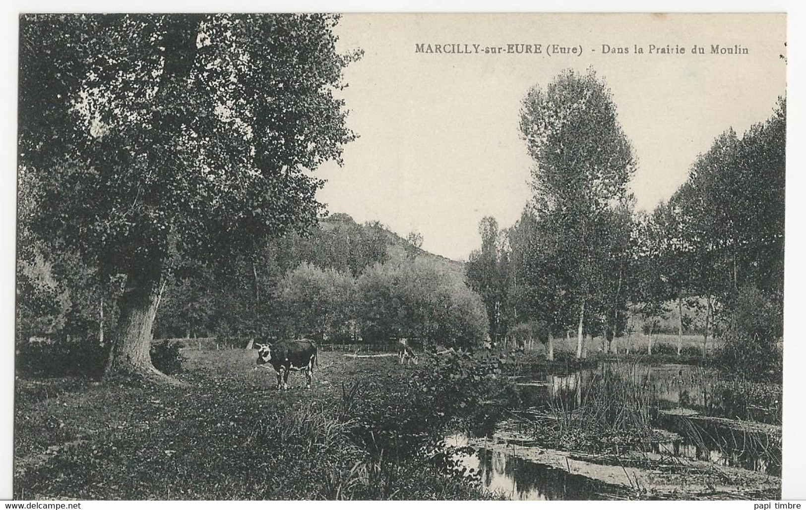 CPA - Marcilly-sur-Eure - Dans La Prairie Du Moulin - Marcilly-sur-Eure