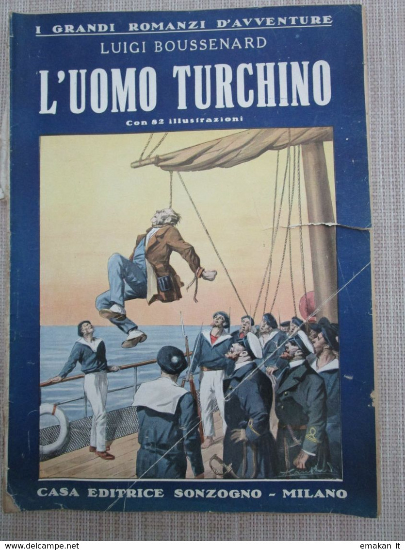 #  L'UOMO TURCHINO  / SONZOGNO 1910 RACCONTO - Clásicos 1930/50