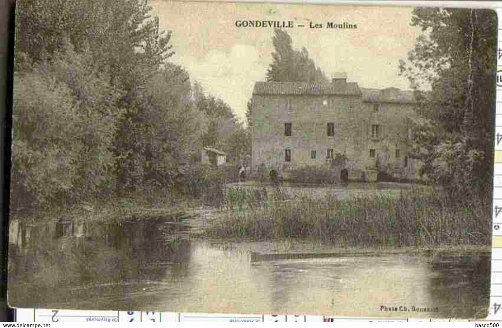 1930 GONDEVILLE : Les MOULINS - Andere & Zonder Classificatie