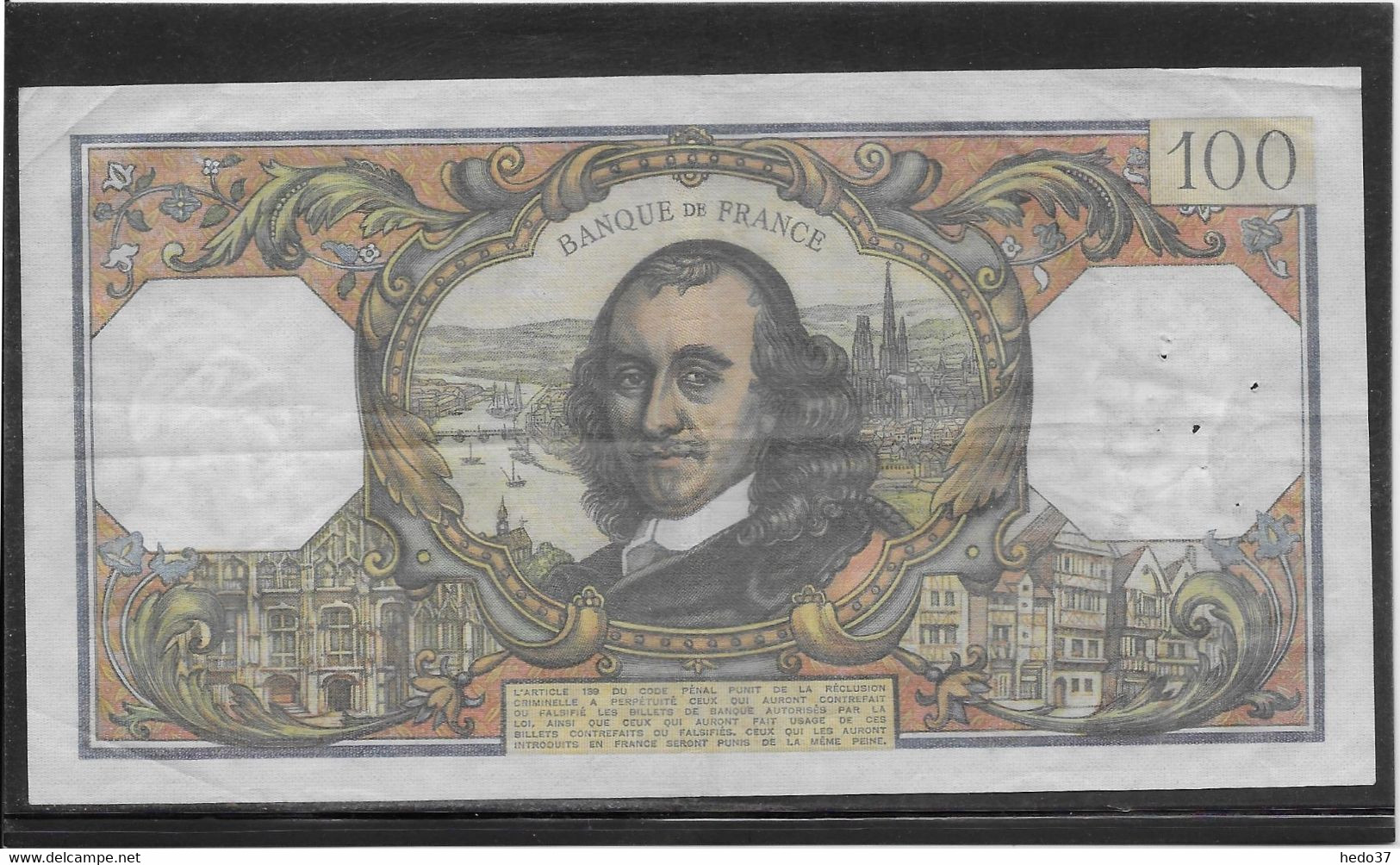 France 100 Francs Corneille - Fayette N°65-64 - TTB - 100 F 1964-1979 ''Corneille''