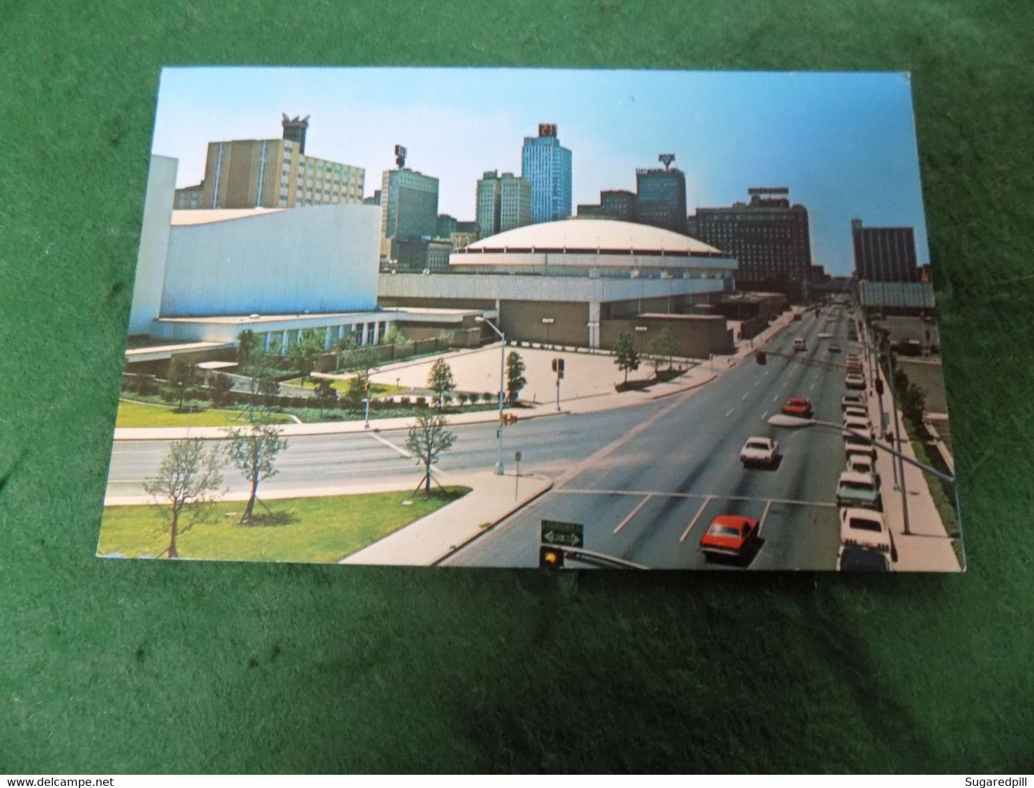 VINTAGE USA: TX Fort Worth Skyscraper Skyline Colour Armstrongs - Fort Worth