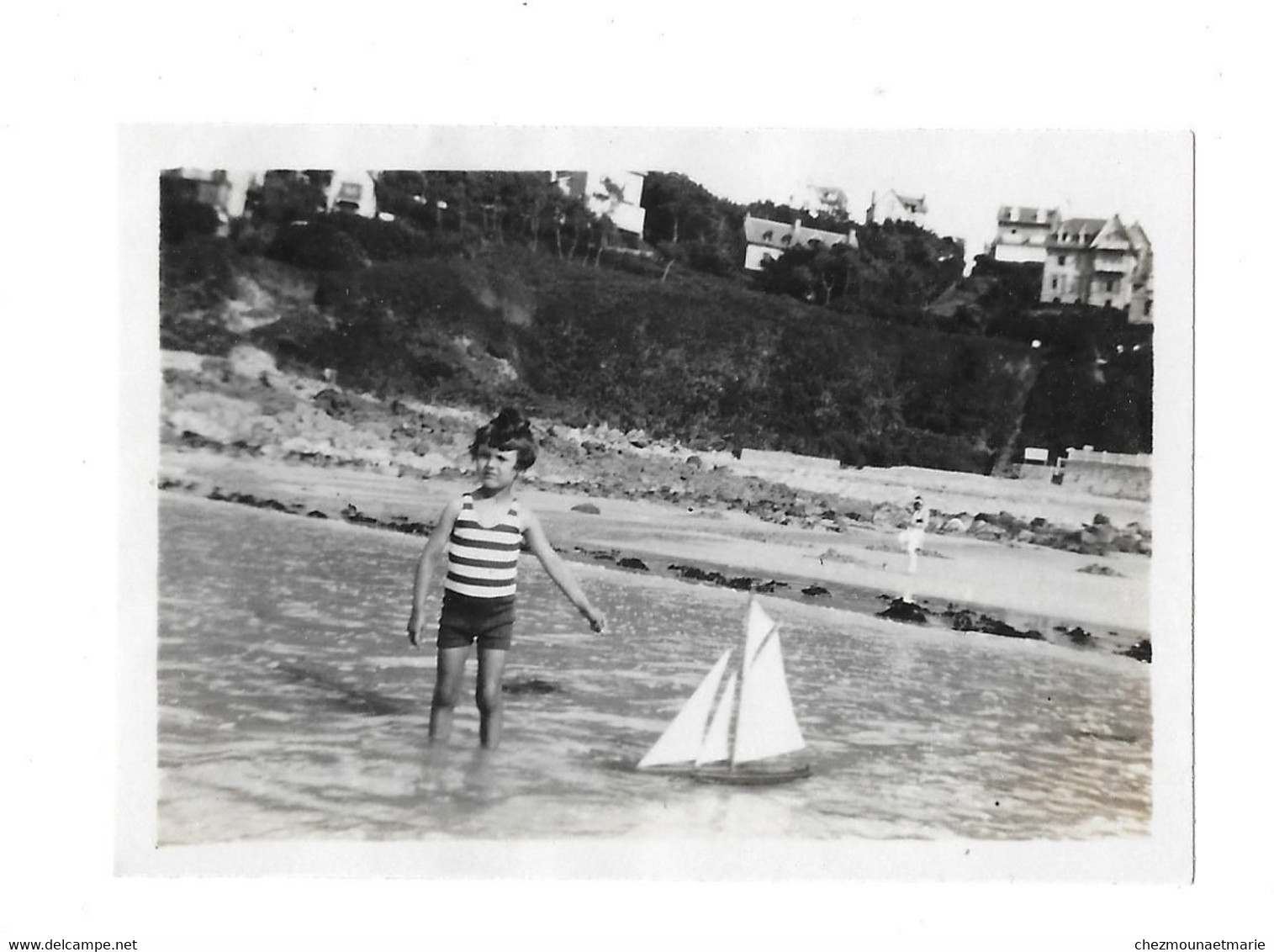 ETIENNE SICARD A TRESTRAOU JUILLET 1929 - PHOTO 9*6 CM - Identifizierten Personen