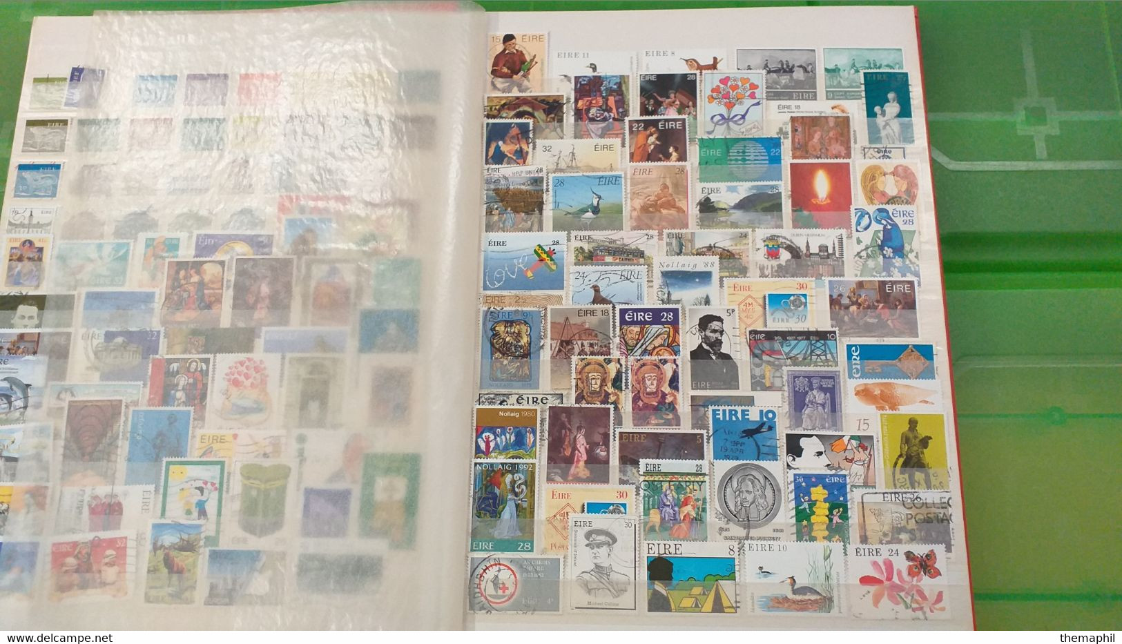 Lot N° TH 687  LUXEMBOURG , LIECHENSTEIN Un Bon Classeur De Timbres Neufs Ou Obl. - Collections (with Albums)