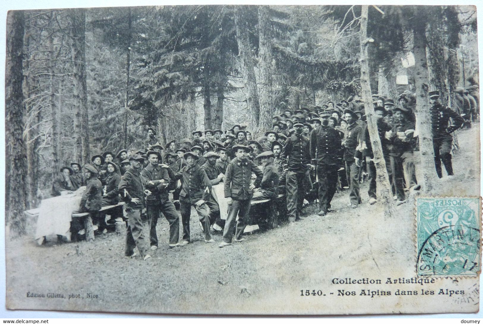 NOS ALPINS DANS LES ALPES - Regimente