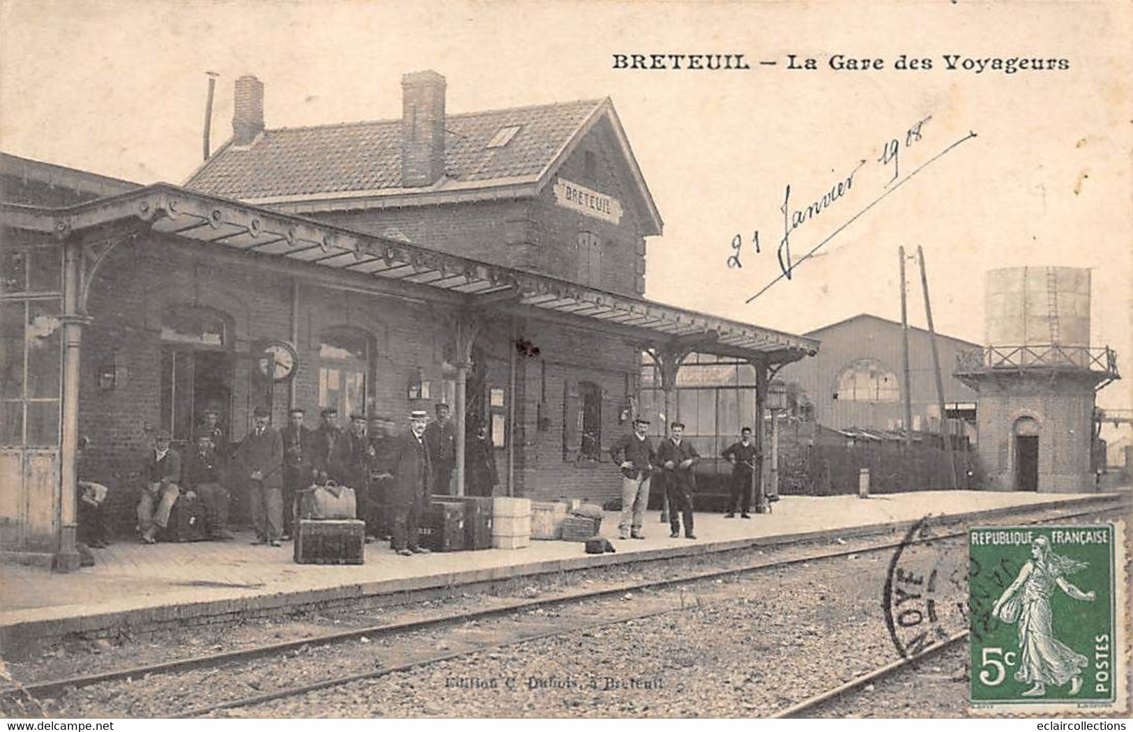 Breteuil          60        Intérieur De La Gare Des Voyageurs          (voir Scan) - Breteuil