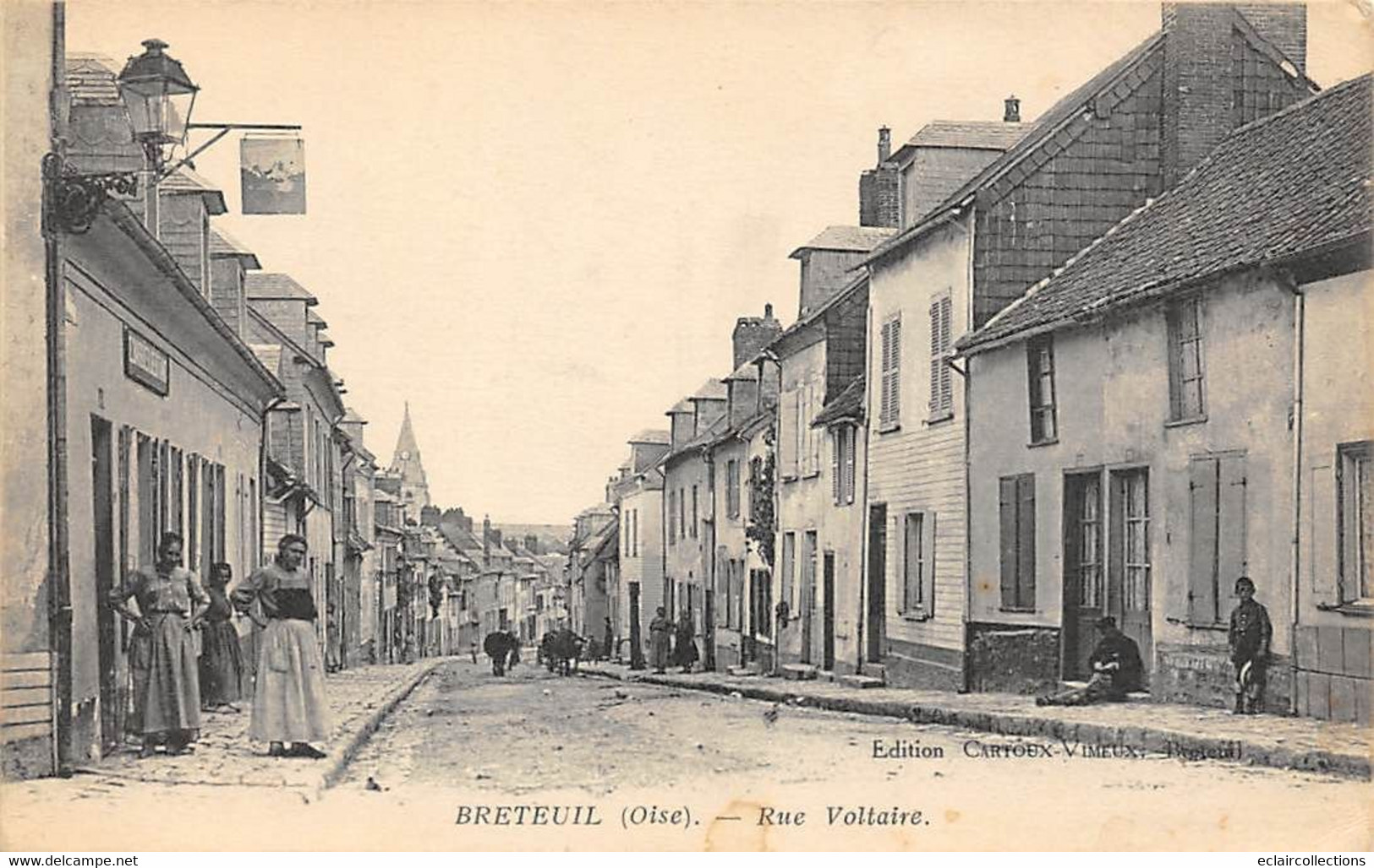 Breteuil          60         Rue Voltaire     (voir Scan) - Breteuil