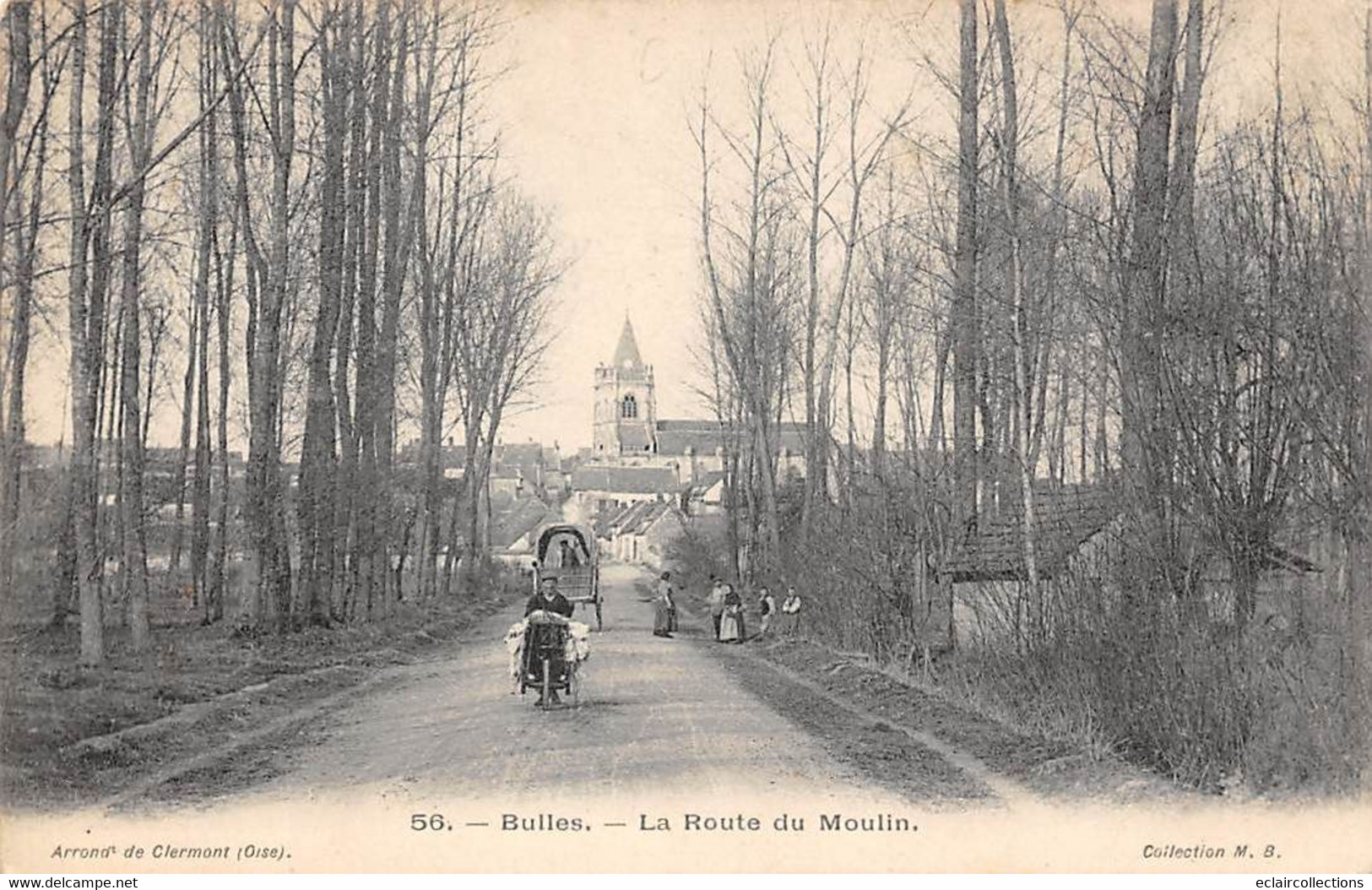 Bulles        60         La Route Du Moulin      (voir Scan) - Autres & Non Classés