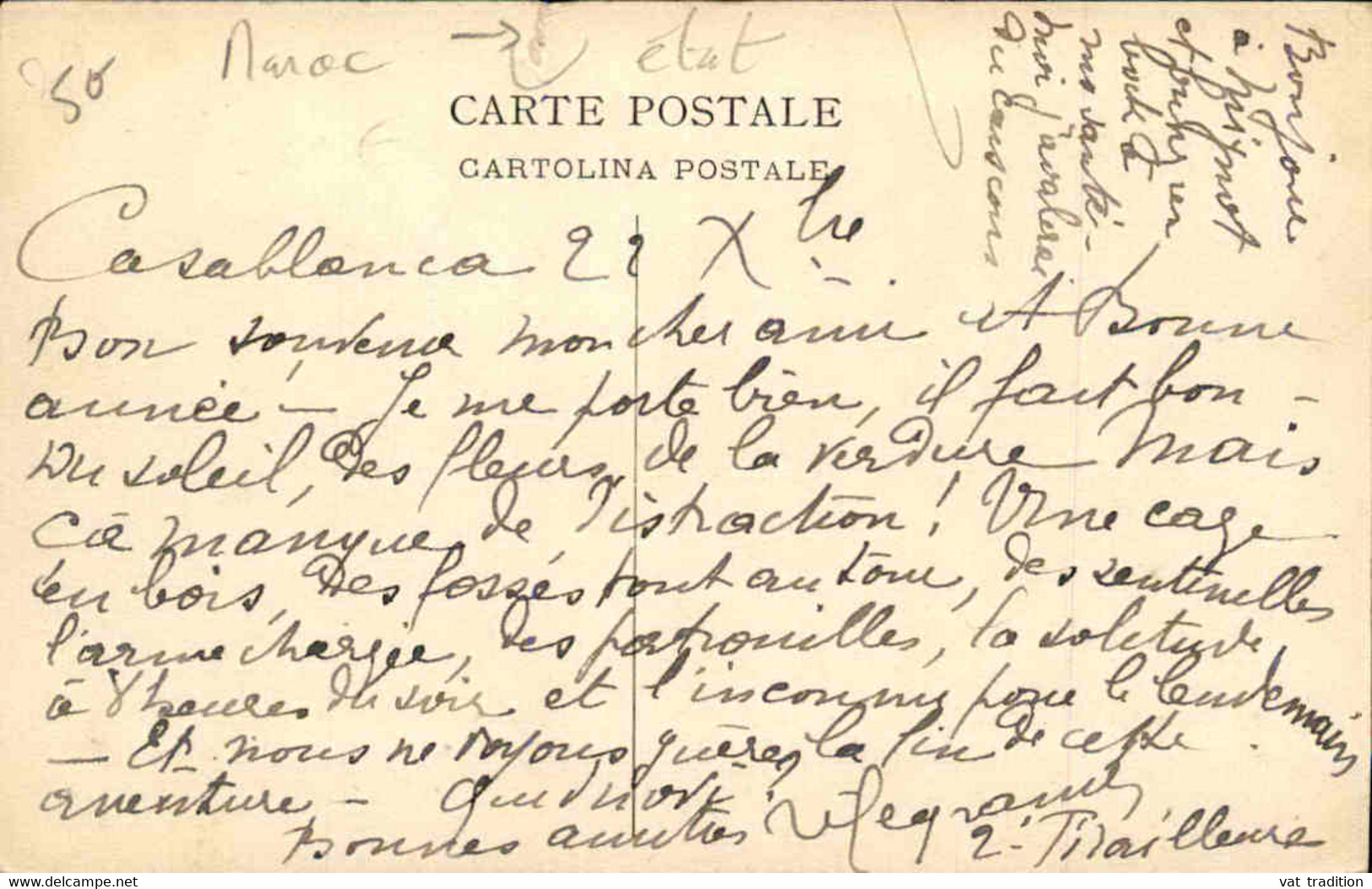AVIATION - Carte Postale  - Maroc - Casablanca - Gonflement Du Ballon Militaire - L 76645 - Montgolfières