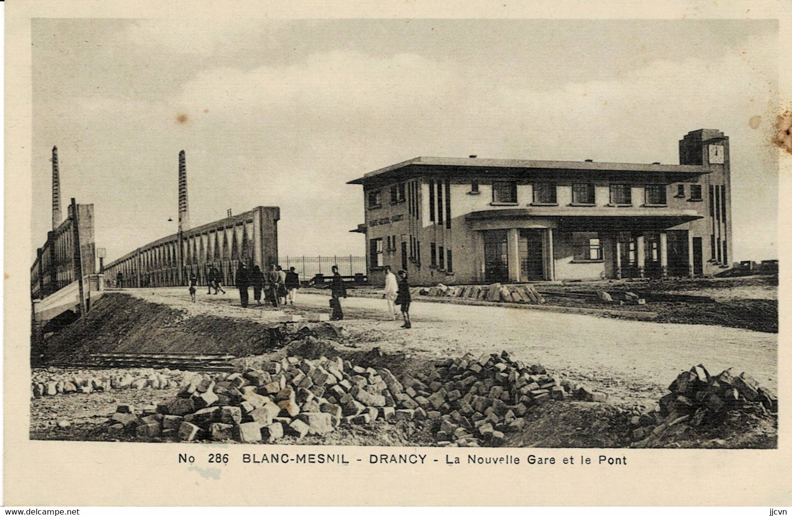 93 : Blanc Mesnil - Drancy - La Nouvelle Gare Et Le Pont - Le Blanc-Mesnil