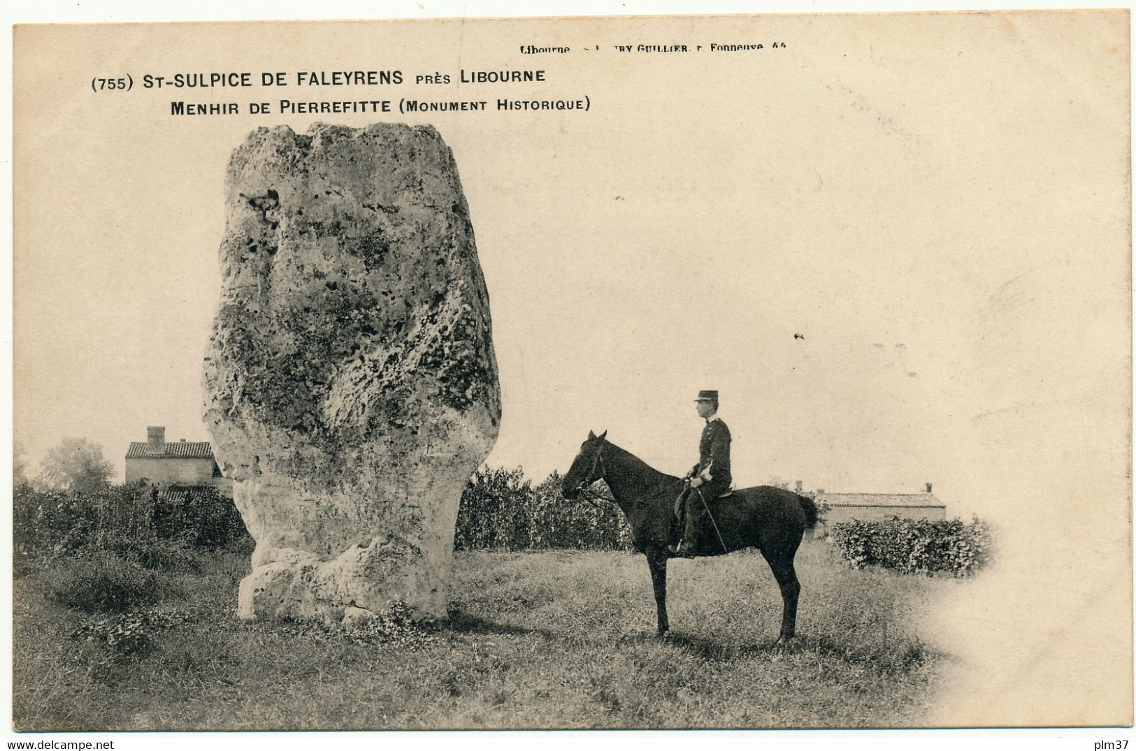 SAINT SULPICE DE FALEYRENS - Menhir De Pierrefitte - Altri & Non Classificati