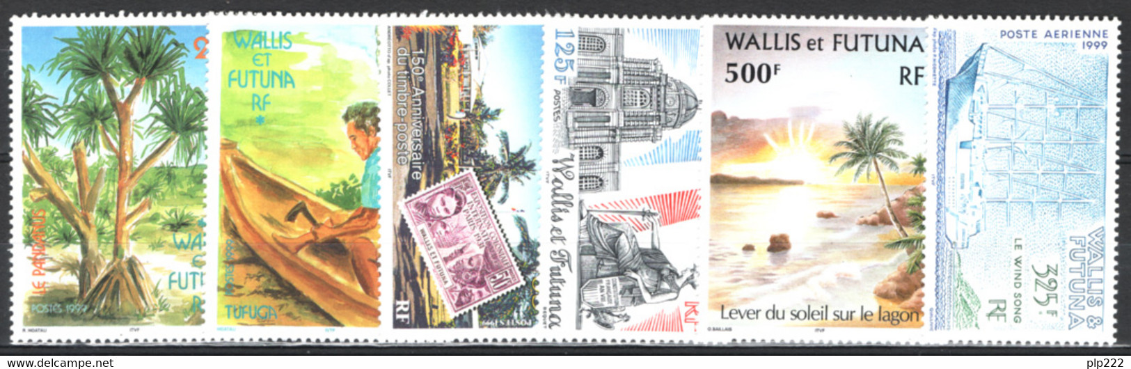Wallis Et Futuna 1999 Y.T.531A/34+A218/19 **/MNH VF - Unused Stamps