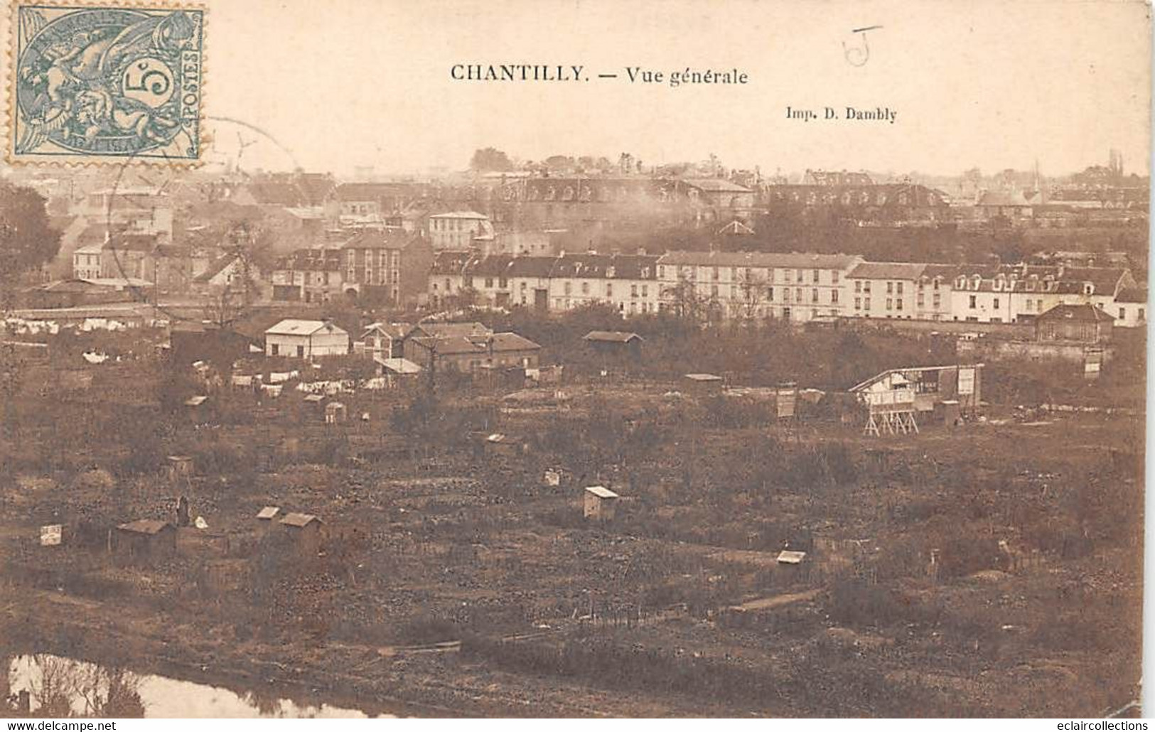 Chantilly          60          Vue Générale     (voir Scan) - Chantilly
