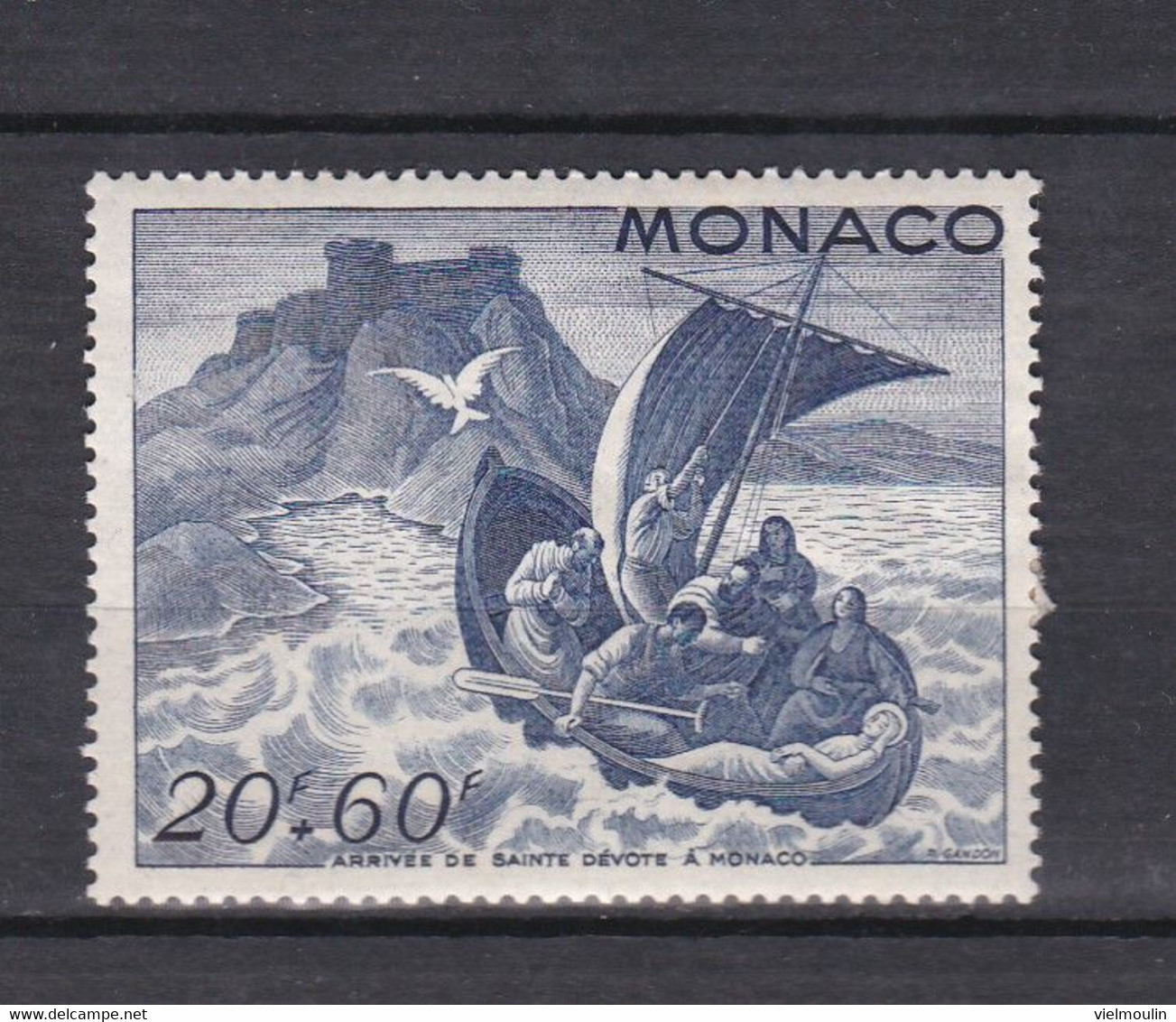 TIMBRES MONACO  SAINTE DEVOTE * N°  273 PM - Autres & Non Classés