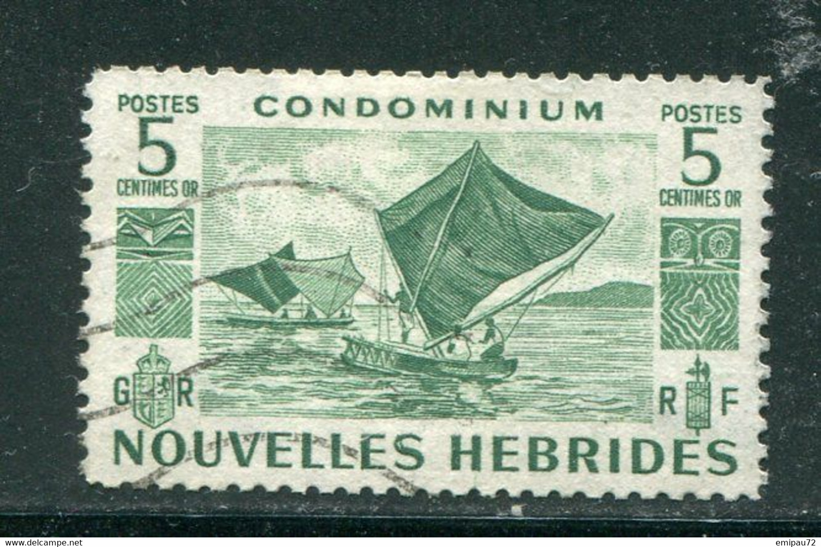 NOUVELLES HEBRIDES- Y&T N°144- Oblitéré - Used Stamps