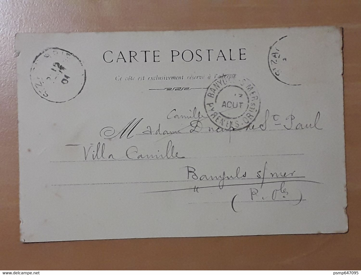 Carte Postale Saint Zacharie Vallée De La Sainte Baume 1901 - Saint-Zacharie