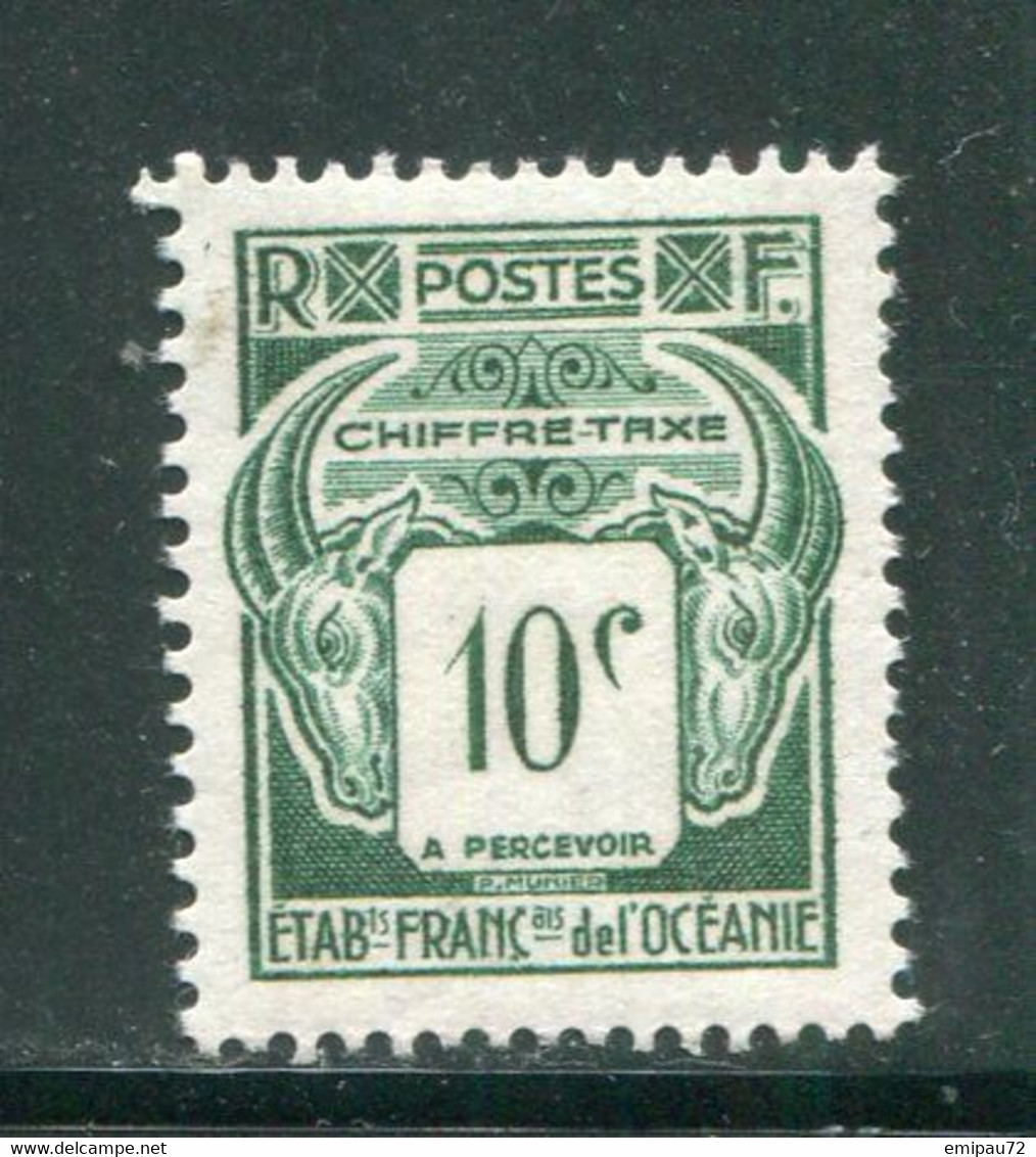 OCEANIE- Taxe Y&T N°18- Neuf Avec Charnière * - Postage Due