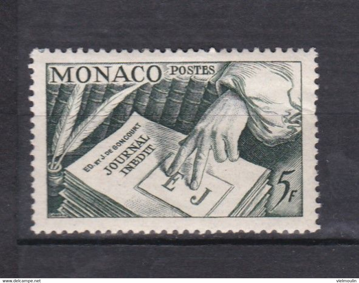 TIMBRES MONACO  GONCOURT * DU N° 392  PM - Other & Unclassified