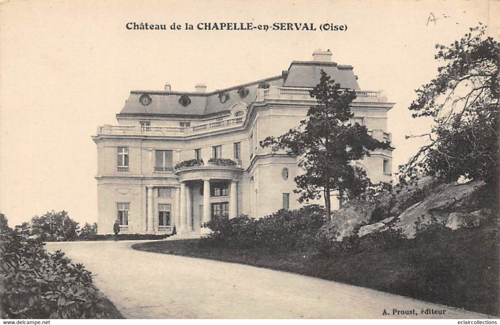 La Chapelle En Serval         60       Le Château         (voir Scan) - Other & Unclassified