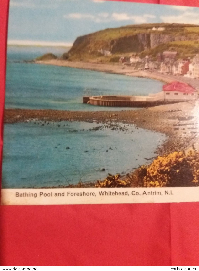 (Q3) Royaume -Uni : Antrim : Bathing Pool And Foreshore, Withehead. ( Baignade Et Esplanade). - Antrim