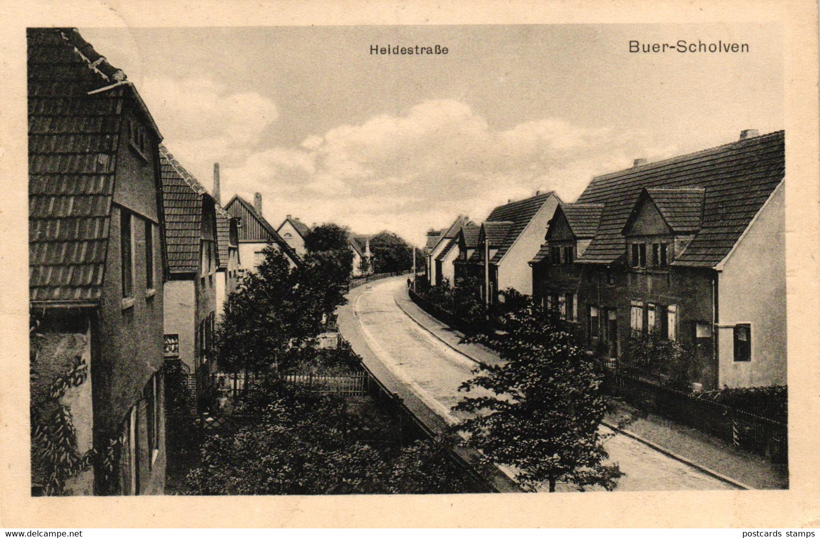 Gelsenkirchen - Scholven, Heidestrasse, 1918 - Geilenkirchen