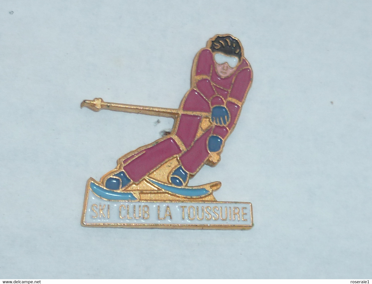 Pin's SKI CLUB DE LA TOUSSUIRE - Winter Sports