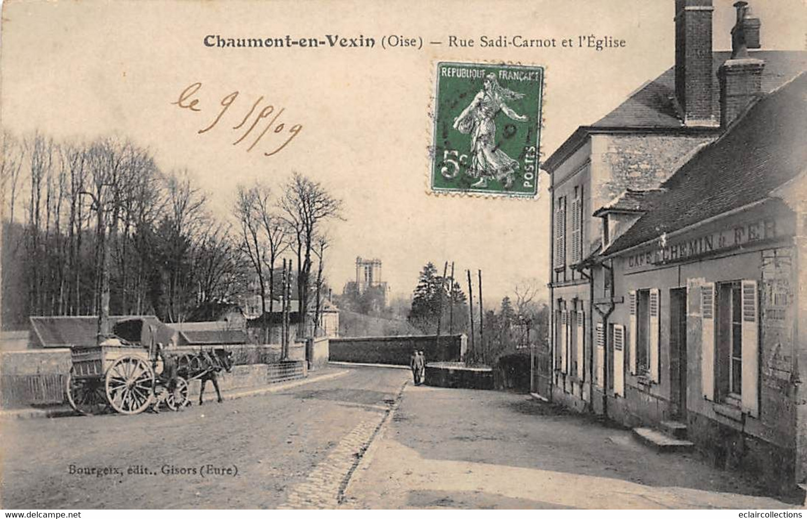 Chaumont En Vexin      60       Rue  Sadi-Carnot      (voir Scan) - Chaumont En Vexin