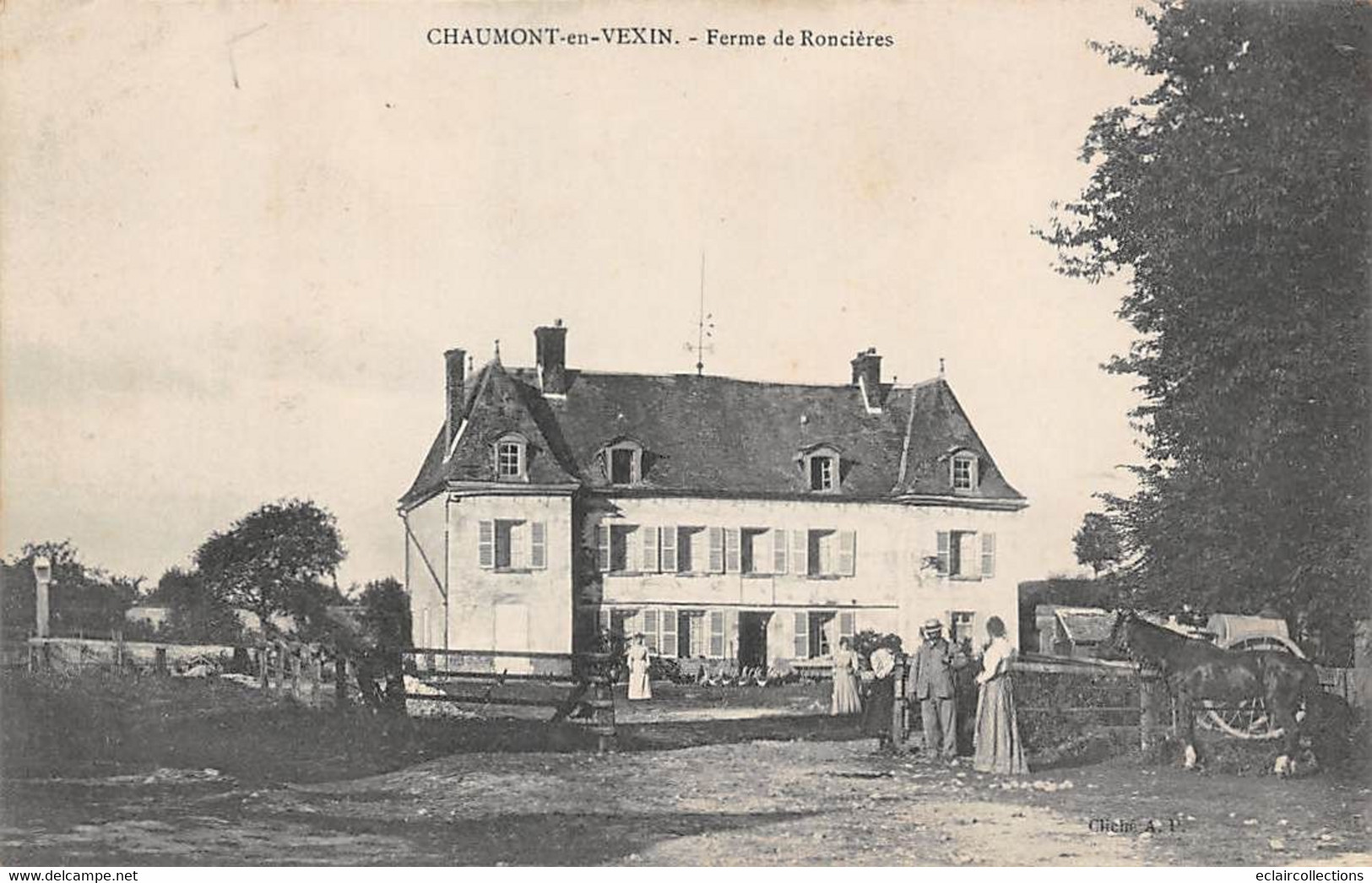 Chaumont En Vexin      60       Ferme Des Roncières     (voir Scan) - Chaumont En Vexin