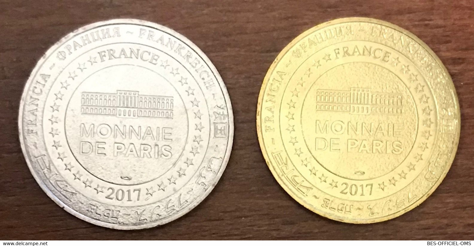 13 LIONS CLUB MARSEILLE MDP 2017 MÉDAILLE SOUVENIR MONNAIE DE PARIS JETON TOURISTIQUE MEDALS COINS TOKENS - 2017