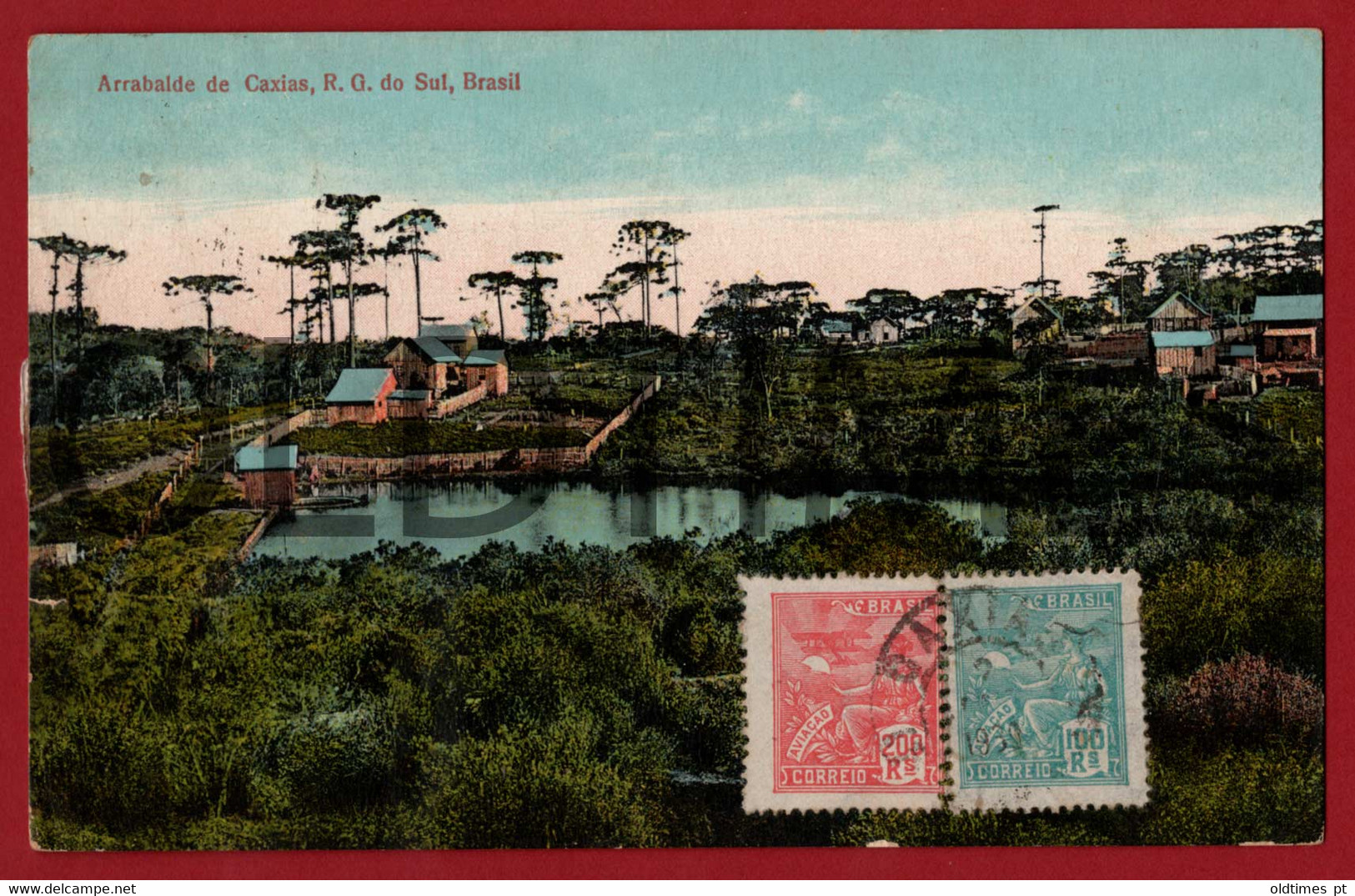 BRASIL - RIO GRANDE DO SUL - ARRABALDE DE CAXIAS - 1930 PC - Porto Alegre