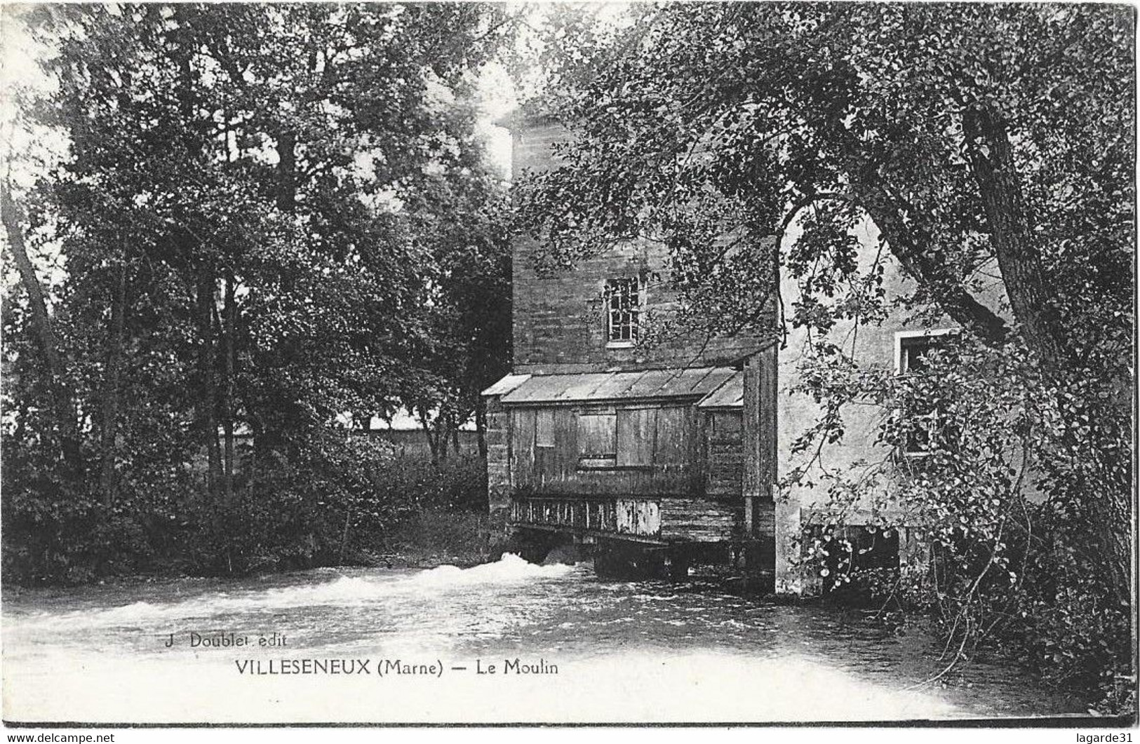 Lot De 5 Cpa Moulins A Eaux - Molinos De Agua