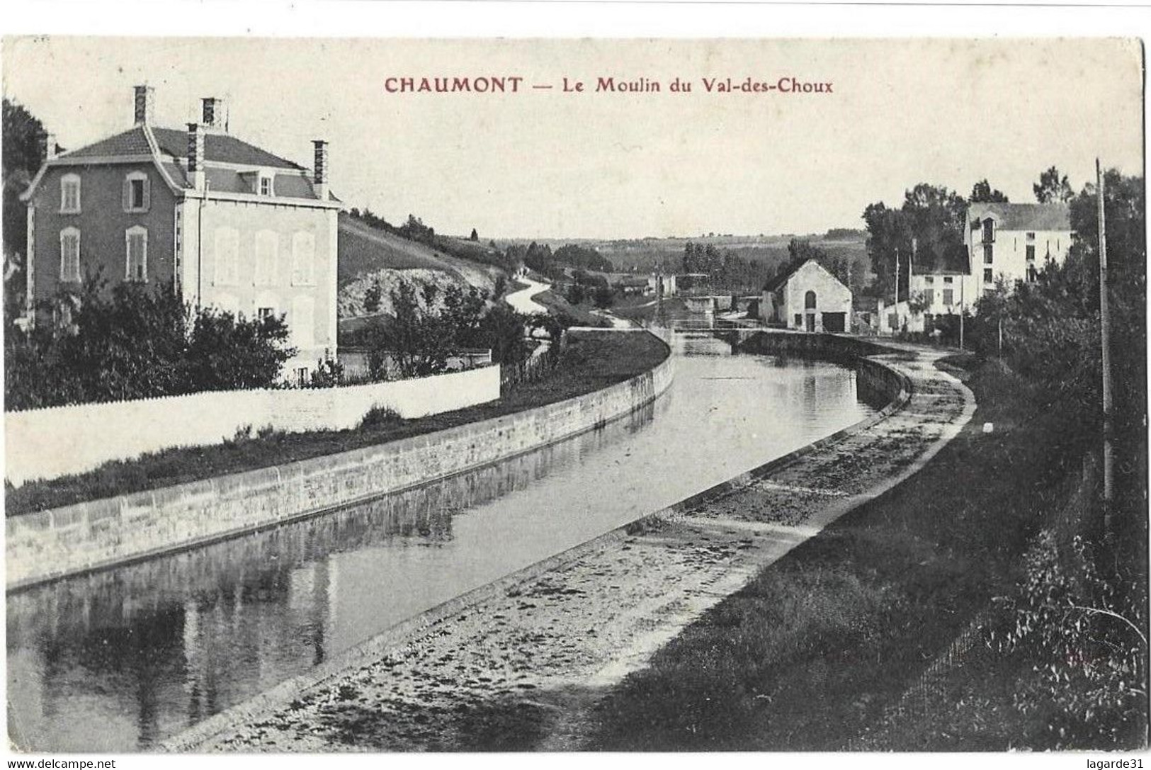 Lot De 5 Cpa Moulins A Eaux - Water Mills