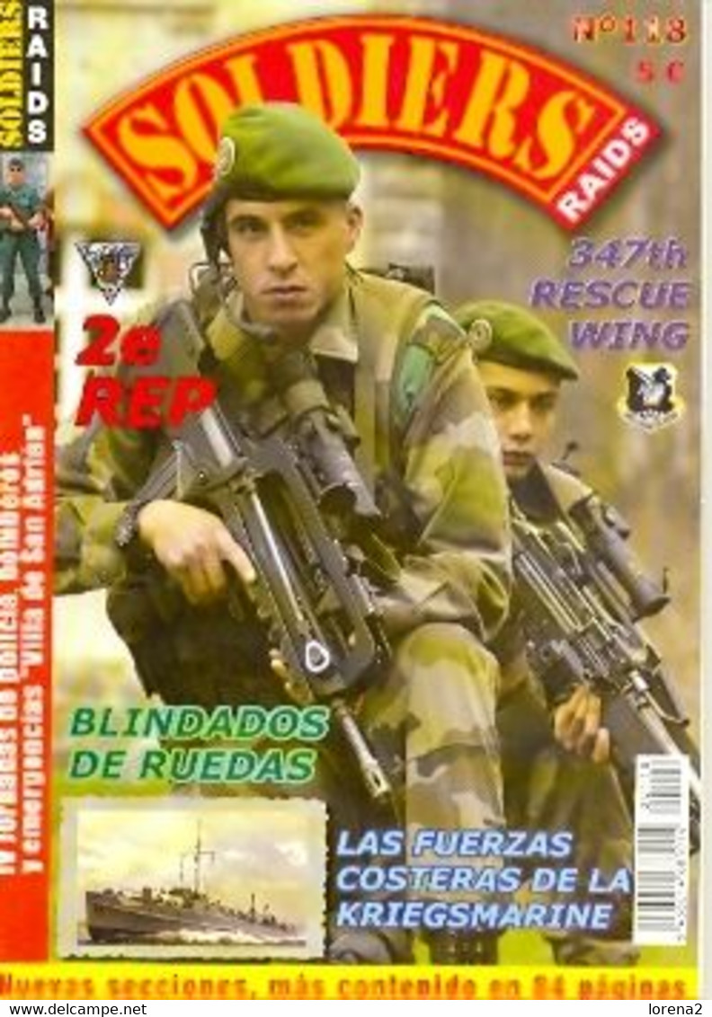 Revista Soldier Raids Nº 118. Rsr-118 - Altri & Non Classificati