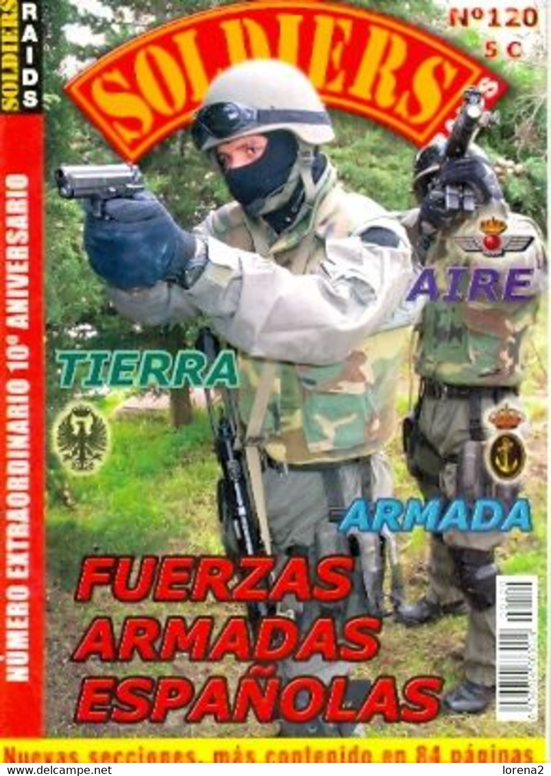 Revista Soldier Raids Nº 120. Rsr-120 - Sonstige & Ohne Zuordnung