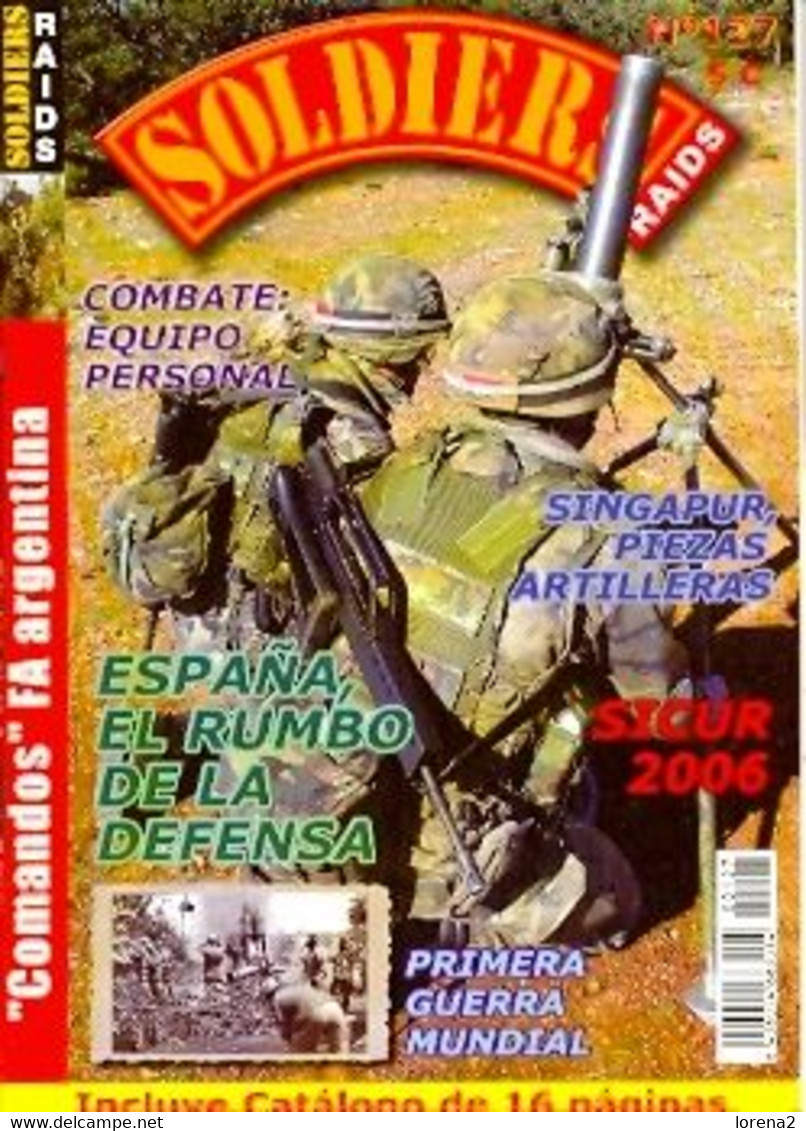 Revista Soldier Raids Nº 127. Rsr-127 - Altri & Non Classificati