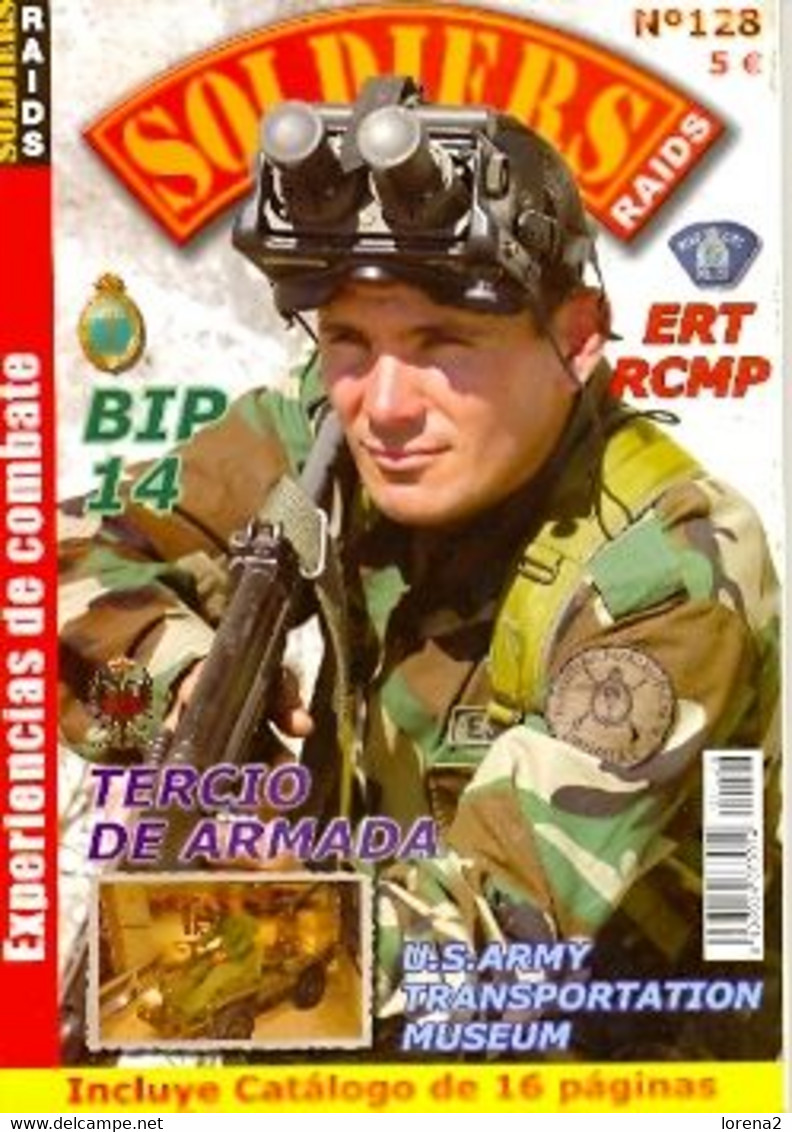 Revista Soldier Raids Nº 128. Rsr-128 - Altri & Non Classificati